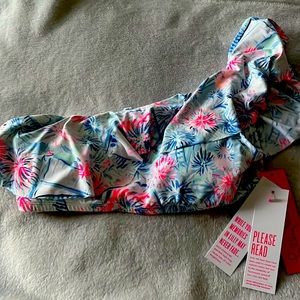 Brand NWT Lilly Pulitzer one shoulder Novia Top size 8